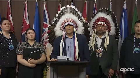 Mikisew Cree First Nation Chief Billy-Joe Tuccaro