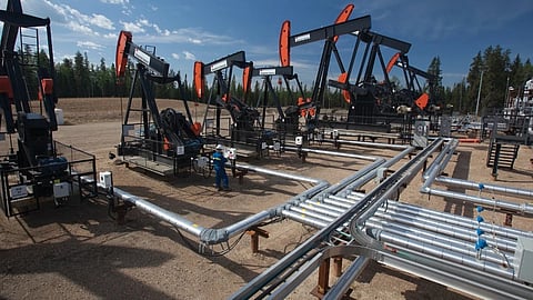 Imperial Oil operations near Cold Lake, Alberta. 