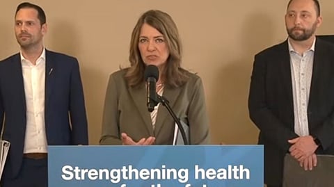 Danielle Smith in Cardston