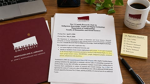 Memorial University job ap