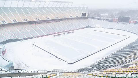 The conditions the last time the Canadian National Team played at Commonwealth, will presumably be slightly nicer for the upcoming match in June