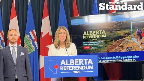 Moe Amery and Danielle Smith