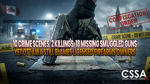 10 crime scenes, 2 killings, 18 missing smuggled guns