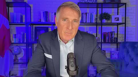 People's Party of Canada leader Maxime Bernier 
