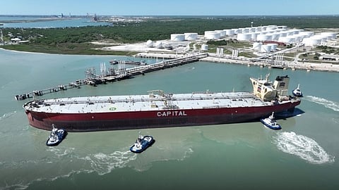 Enbridge's Ingleside oil export terminal, near Corpus Christi, Tx.