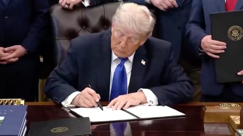 US President Donald Trump signed an order on Thursday authorizing the Bridger Pipeline’s proposed project to transport Canadian crude from the US-Canada border to Wyoming.