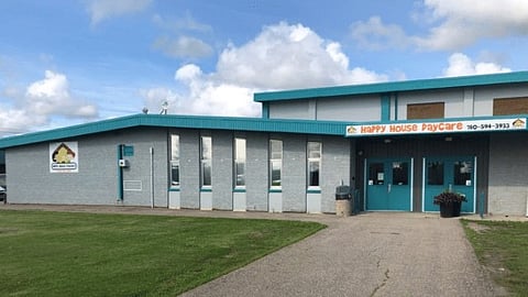Happy House Daycare (South), located at 5104 56 St.