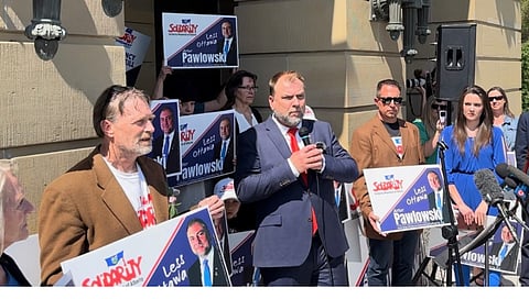 Pawlowski calls Notley a 'witch', Smith a 'bloody murderer' and alleges $2-million bribe attempt