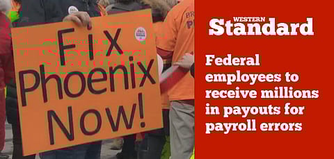 Federal employees to receive million$ for payroll errors