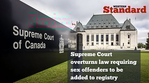 UPDATED: Supreme Court overturns law requiring sex offenders to be added to registry