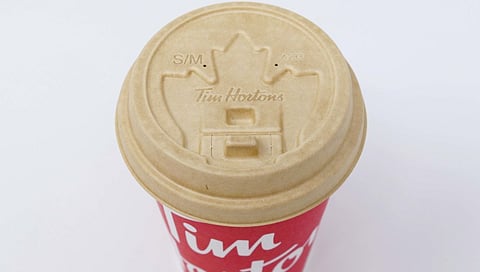 Tim Hortons will roll out new cardboard lids across Canada in 2023