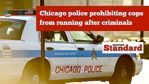 Chicago police prohibit cops from running after criminals