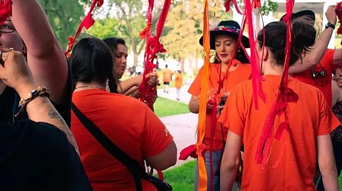 Indigenous group holds 'Cancel Canada Day' event in Saskatoon