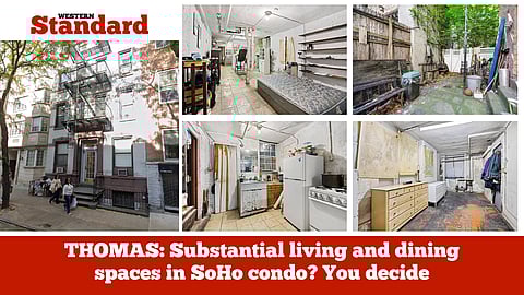 THOMAS: Substantial living and dining spaces in SoHo condo? You decide