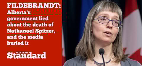 FILDEBRANDT: Alberta’s government lied about the death of young teen Nathanael Spitzer, and the media buried it