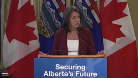 Smith says Alberta continues to be open for business