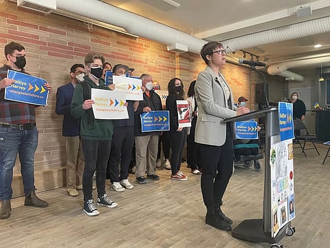 Kaitlyn Harvey enters Sask NDP leadership race