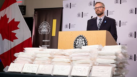 SNOW DAY: Calgary police drug bust seized more than 90 kilos of cocaine