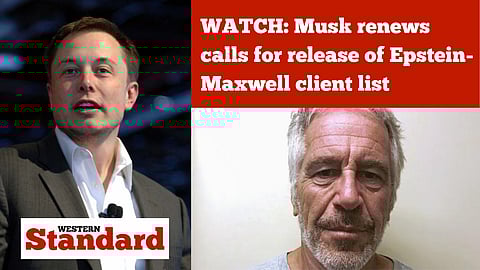 WATCH: Musk renews calls for release of Epstein-Maxwell client list
