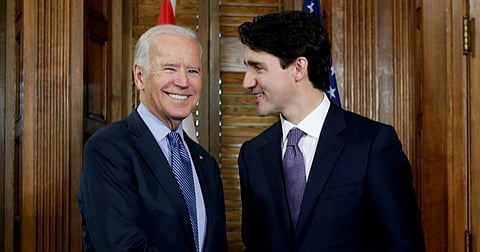 Plenty on the table as Biden visits Canada