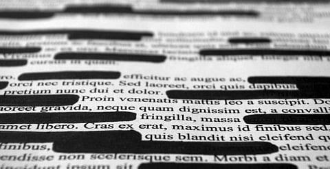 Feds pay contractors nearly $40 million to censor documents