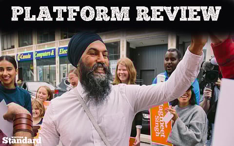 EDITORIAL: NDP platform a free-spending socialist dream