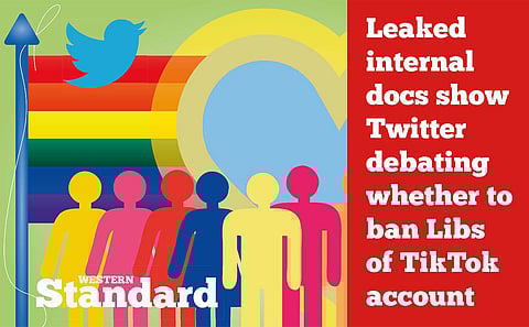 Leaked internal docs show Twitter debating whether to ban Libs' TikTok account