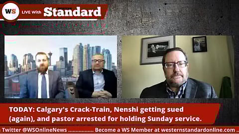 WATCH: The Pipeline. Calgary’s Crack Train, Nenshi sued again and an Alberta Pastor arrested