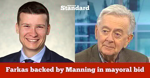 Farkas backed by Manning in Calgary mayoral bid