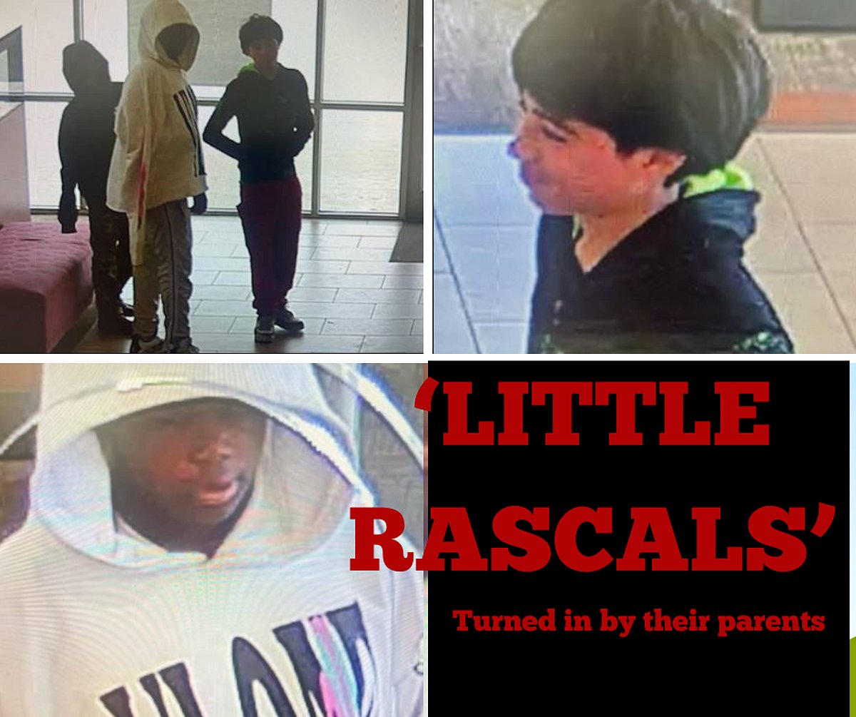 Texas Rangers Little Rascals ‘LITTLE RASCALS’: FBI arrests three boys, 11, 12, 16, for robbing Texas ...