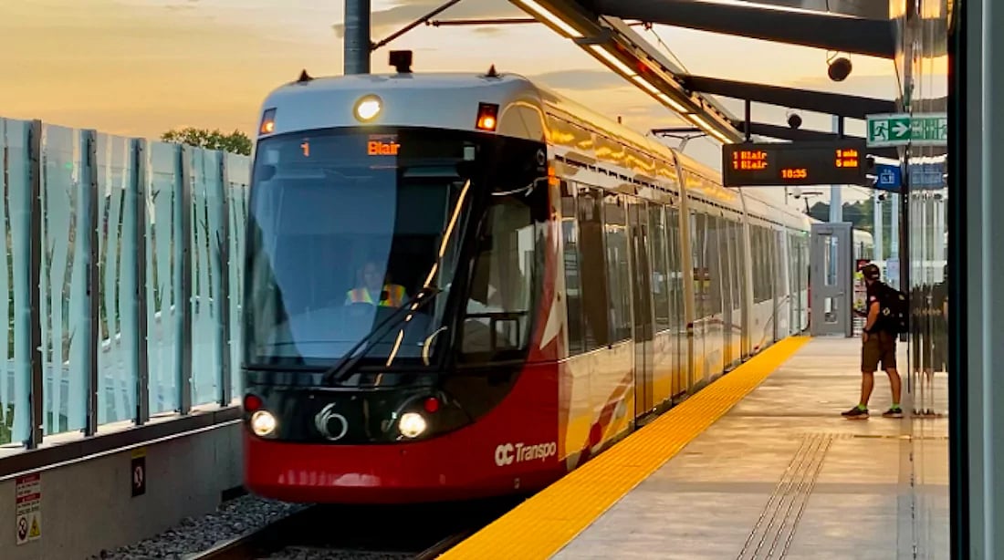 Trains a-coming to the stations, two-by-two