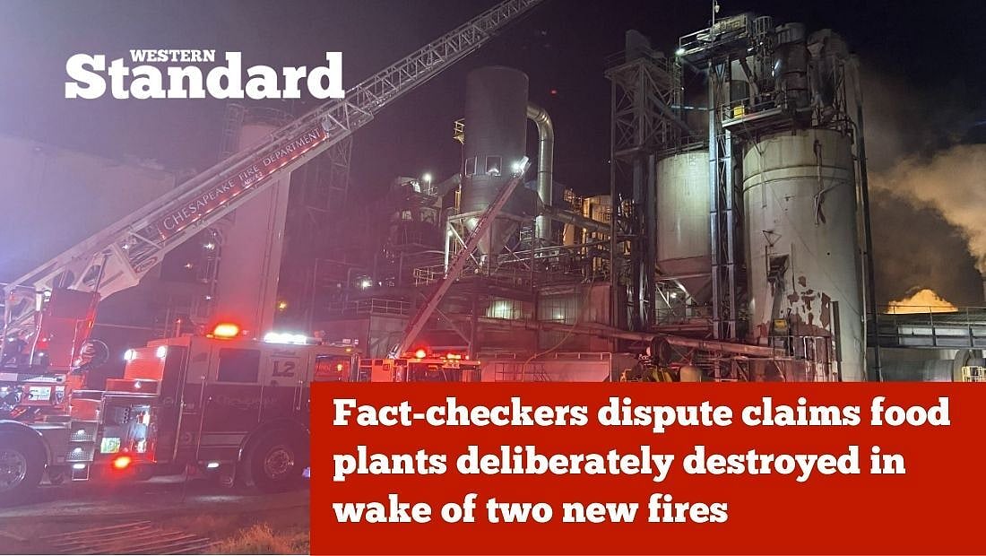 Factcheckers dispute claims food plants deliberately destroyed in wake of two new fires