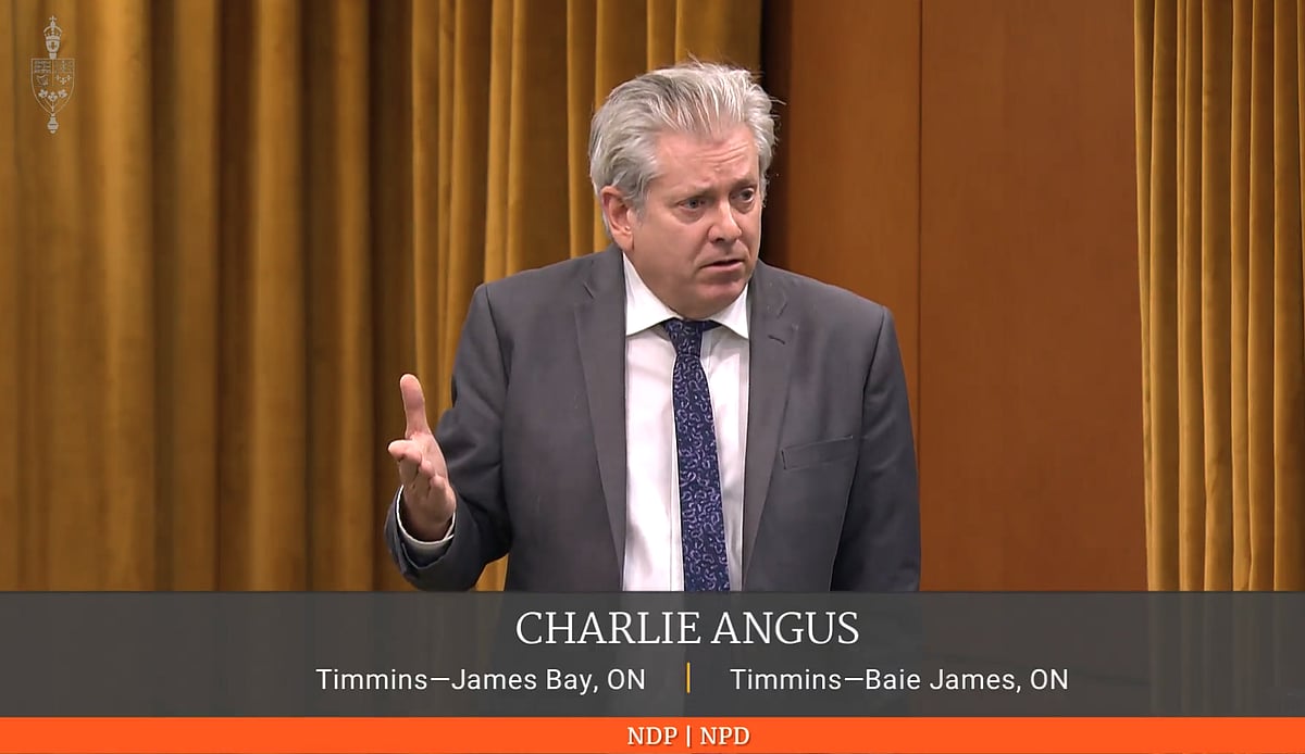 HANNAFORD What people like Charlie Angus don