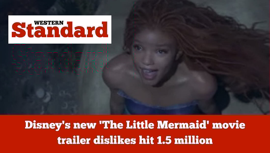 Disney's new 'The Little Mermaid' movie trailer dislikes hit 1.5 million