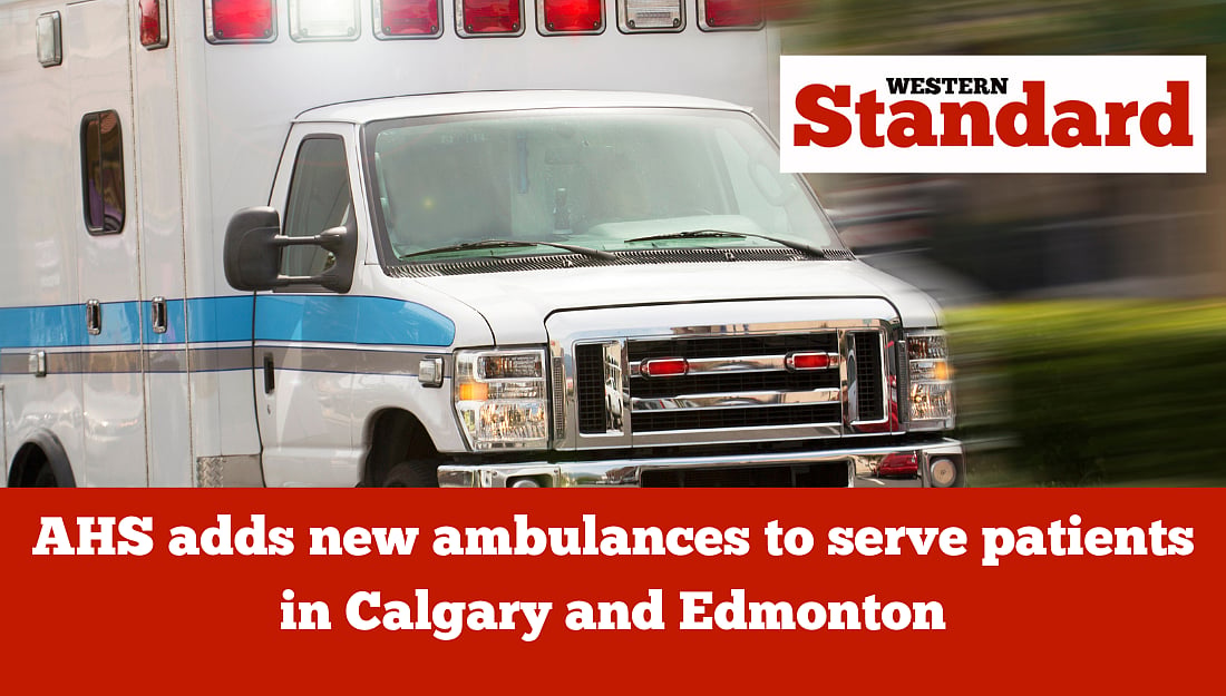 AHS adds new ambulances to serve patients in Calgary and Edmonton