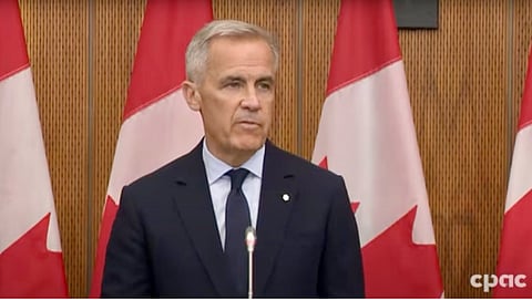 Mark Carney US tariffs elbows down