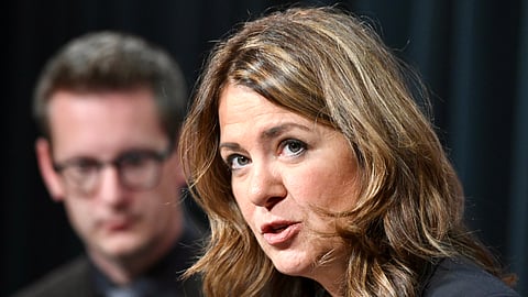 Alberta Premier Danielle Smith in 2025