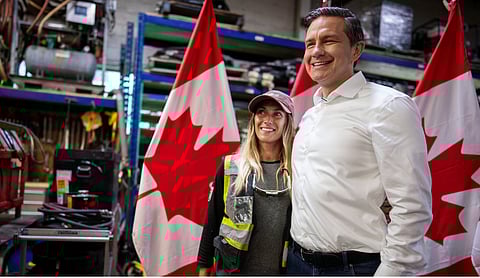 Conservative Leader Pierre Poilievre in 2025