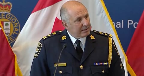 York Regional Police Chief Jim MacSween
