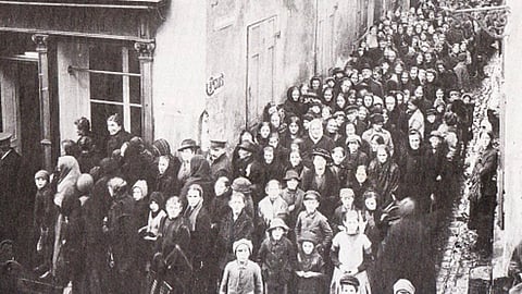 Poverty in Hanover, Weimar Republic, 1918-1919