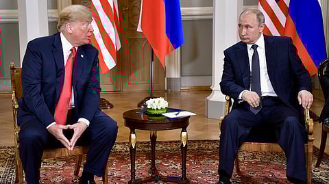 US President Donald Trump and Russian President Vladimir Putin