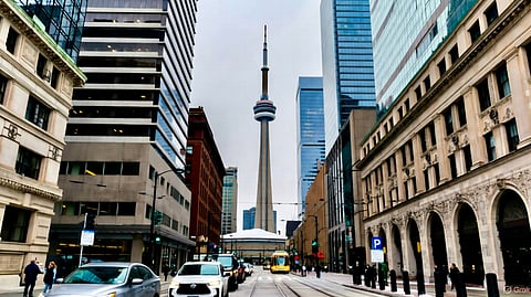 A rendering of downtown Toronto 