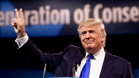 US President Donald Trump