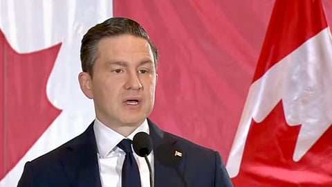 Conservative Party of Canada Leader Pierre Poilievre 