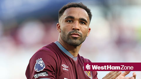 Callum Wilson applauding West Ham fans after a game
