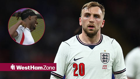 Jarrod Bowen of England during the International Friendly between England and Japan at Wembley Stadium and Noni Madueke vs Costa Rica