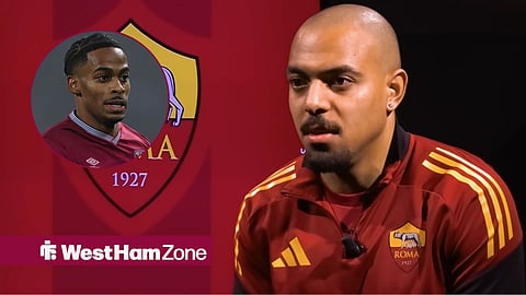 Roma star has already spoken on playing with 'dangerous' West Ham star as Serie A switch looms