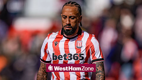 Sorba Thomas playing for Stoke City