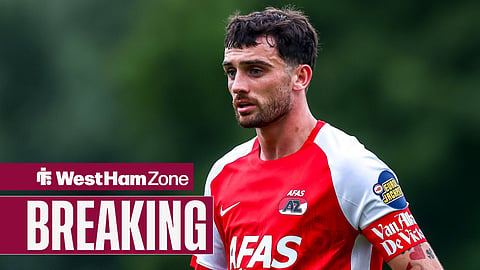 Troy Parrott playing for AZ Alkmaar