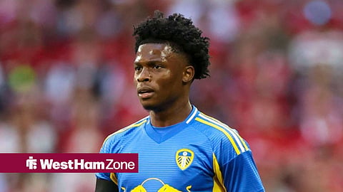 Largie Ramazani in action for Leeds